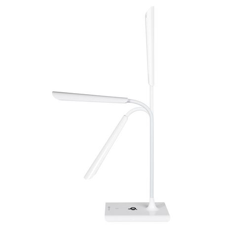 Led Desk Lamp With Wireless Charging, Led Touch Desk Lamp Safco Model 100100