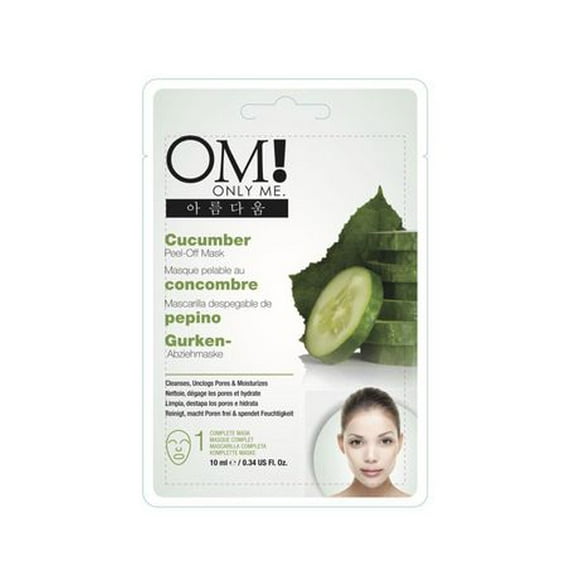 Cucumber Peel-Off Mask, Cleanses, Unclogs Pores