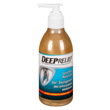 Deep Relief Joint Pain Relief Ultra Strength Gel, Reduces Inflammation, Pain Relief Gel, 230ml