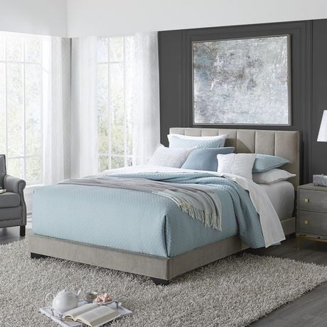 Living Essentials by Hillsdale Reece Upholstered Bed | Walmart Canada