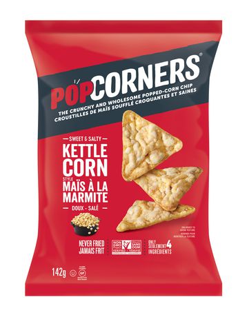 Popcorners Kettle Popped Corn Chips | Walmart Canada