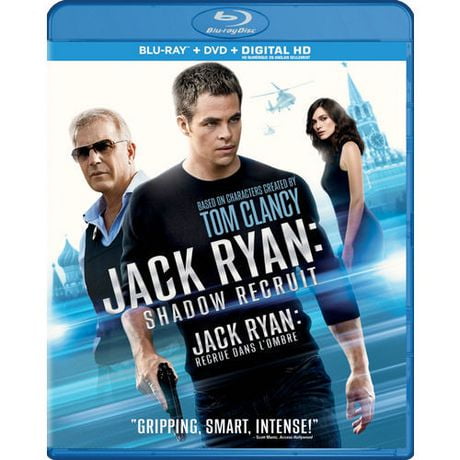 Jack Ryan : Recrue Dans L'ombre (Blu-ray + DVD + Format Numérique HD) (Bilingue)