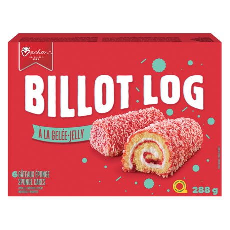 Vachon® Jelly Log Rolled Sponge Cakes, 288 g