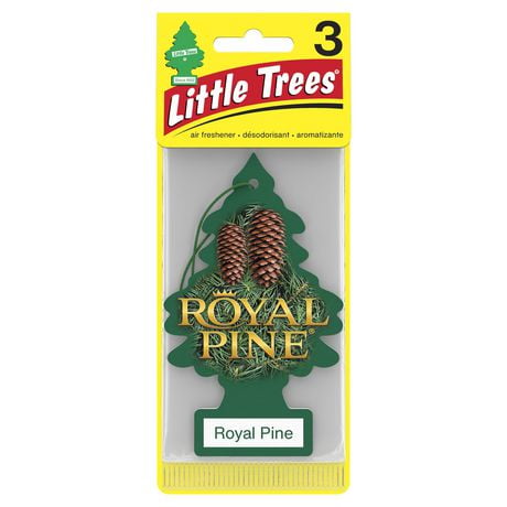 LITTLE TREES air freshener Royal Pine 3-Pack, 3 Pack