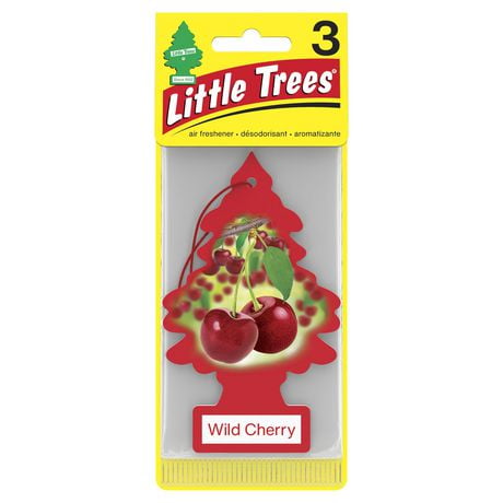 LITTLE TREES air freshener Wild Cherry 3-Pack, 3 Pack