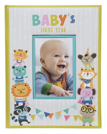 Album De Photos Pinnacle Frames A Motif De Premiere Annee De Bebe Walmart Canada