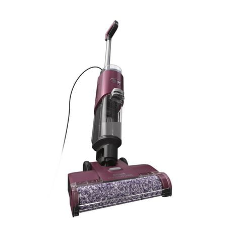 Shark WD100C HydroVac 3in1 vacuum, mop & self-cleaning system with antimicrobial brushroll*, all-in-one lightweight corded cleaner for hard floors & area rugs with odour neutralizer, Shark WD100C Hydrovac