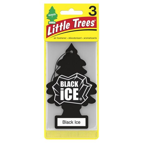 LITTLE TREES air freshener Black Ice 3-Pack LT Black Ice 3-Pack