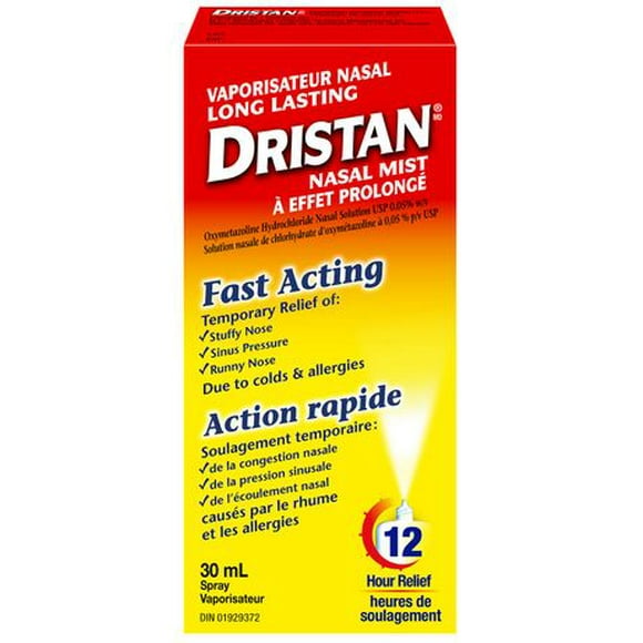 Dristan Long Lasting Nasal Mist Spray, 30mL Spray