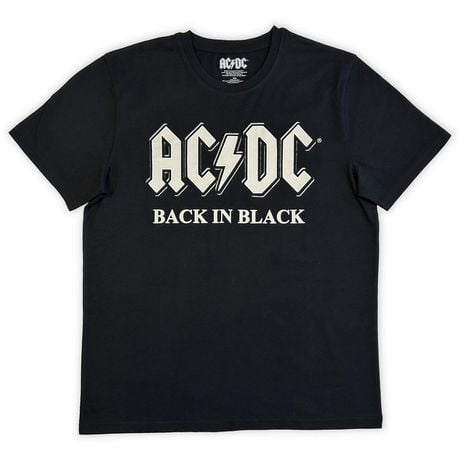 AC/DC Men's  short sleeve tee shirt, Sizes S to XL