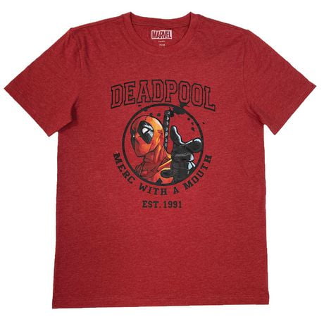 T-shirt Deadpool pour hommes. Tailles: P-TG