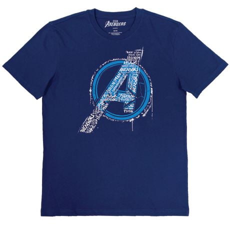 T-shirt Avengers pour hommes Tailles: P-TG