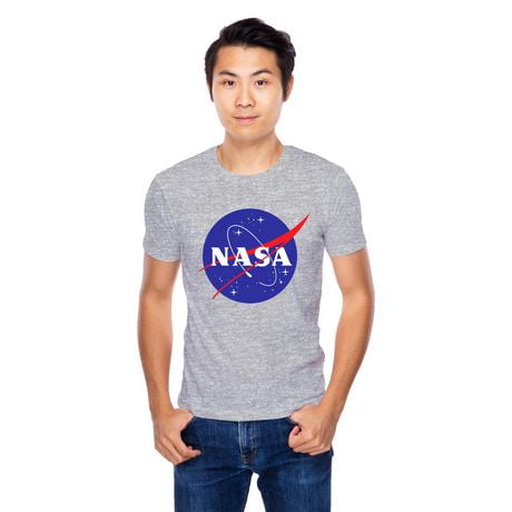 T-shirt original à manches courtes pour hommes de la NASA Tailles: P-TG