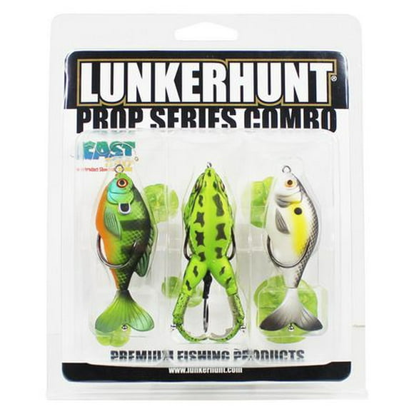 Lunkerhunt PROPCOM01 Pack combo Prop Series 3: 1 accessoire Fish Shad, 1 accessoire Fish Sun Pack combo Prop Series, access