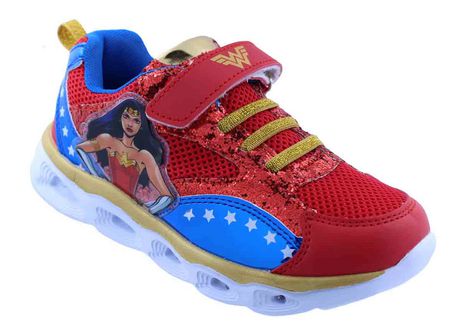 Lighted Wonder Woman Athletic Shoes for 