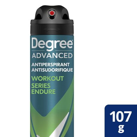 Degree Men Workout Endure Dry Spray Antiperspirant - Walmart.ca