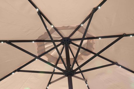 Denia Led 10ft Patio Market Umbrella Walmart Canada