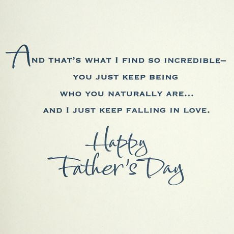 Hallmark Romantic Father's Day Greeting Card for Husband or Significant ...