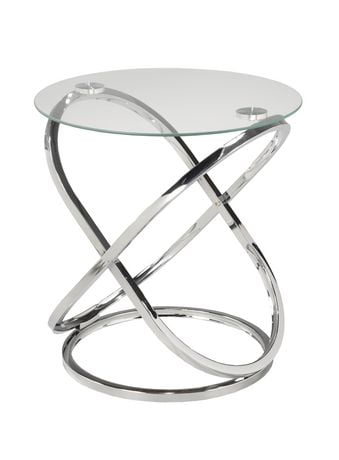 Athens Accent Table, Chrome - Walmart.ca