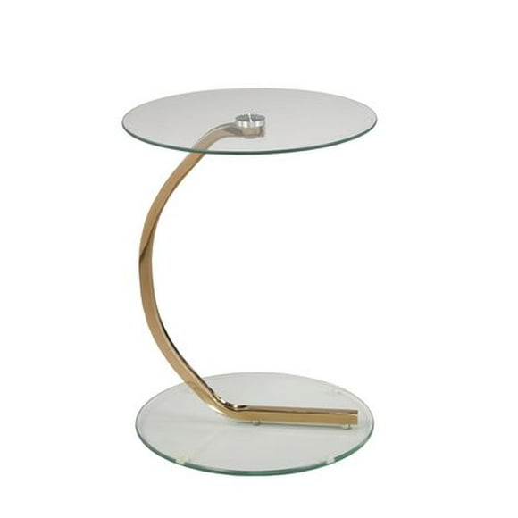 Calypso Accent Table, Rose gold