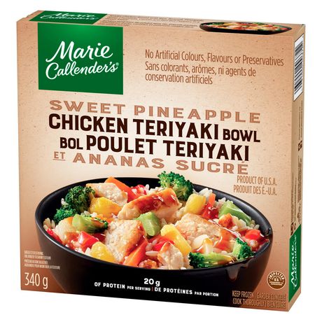 Marie Callender's Sweet Pineapple Chicken Teriyaki Bowl | Walmart Canada