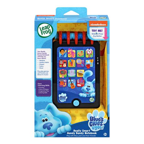 LeapFrog Blue/'s Clues and You Handy Dandy Clue Tracker Brand New Kid Toy Gift