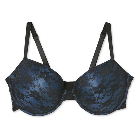 Buy Amour Secret Padded Wired Medium Coverage Push Up Bra - Blue at Rs.288  online