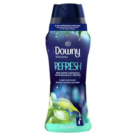downy booster refresh scent botanicals infusions birch wash beads water