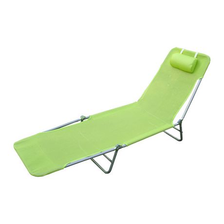 Outsunny Adjustable Reclining Beach, Folding Lounge Chairs Canada