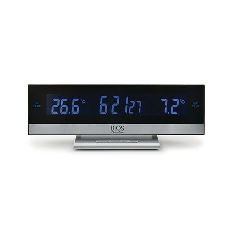 Digital Indoor/Outdoor Thermometer with Alarm, Thermometer