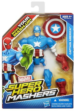 Marvel Super Hero Mashers Captain America Figure | Walmart Canada