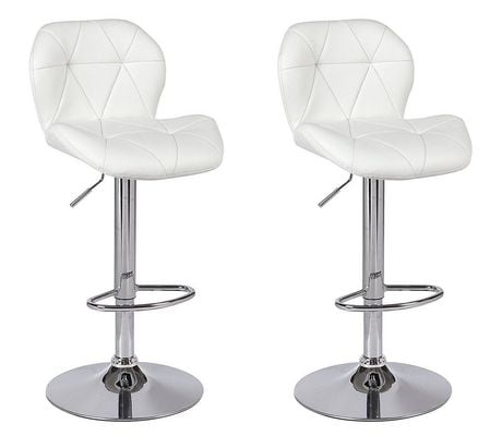 Nicer Furniture White Tripatch Bar Stool | Walmart Canada