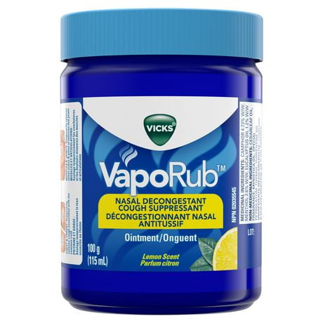 Vicks VapoRub Ointment, Lemon