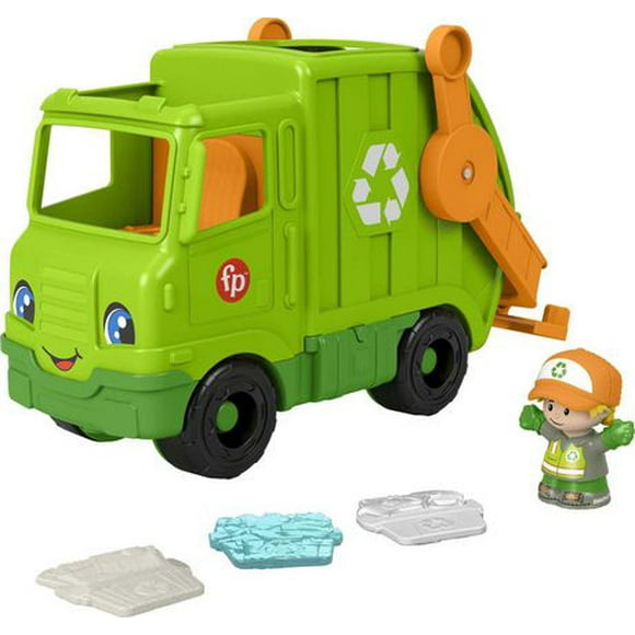 Fisher-Price Little People Recycling Truck Musical Toy, Ages 1-5