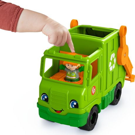 Fisher-Price Little People Recycling Truck Musical Toy | Walmart Canada