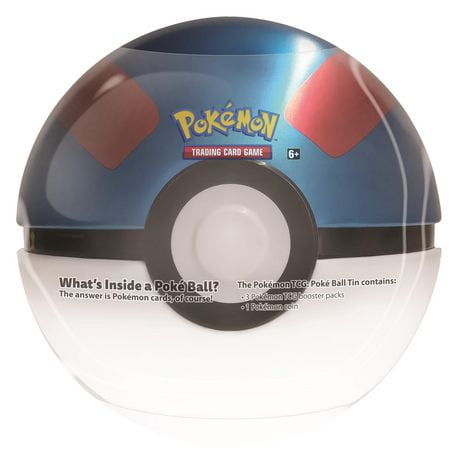 Pokemon Trading Card Game: Poke Ball Tin - Great Ball | Walmart Canada