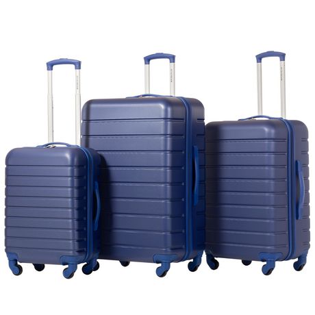 JetStream® 3 Piece Hardside Spinner Luggage Set | Walmart Canada