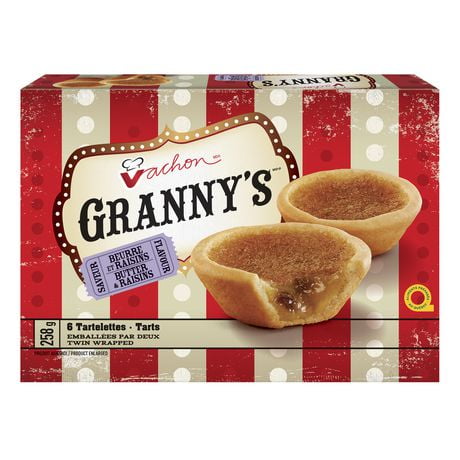 Tartelettes Granny’sᴹᴰ de Vachonᴹᴰ au beurre et aux raisins 258g