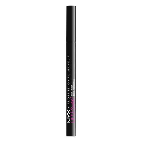 NYX PROFESSIONAL MAKEUP, Stylo à sourcils teinté Lift & Snatch!, Crayon à sourcils avec micro-brosse, Longue tenue - BLONDE Micro-brosse