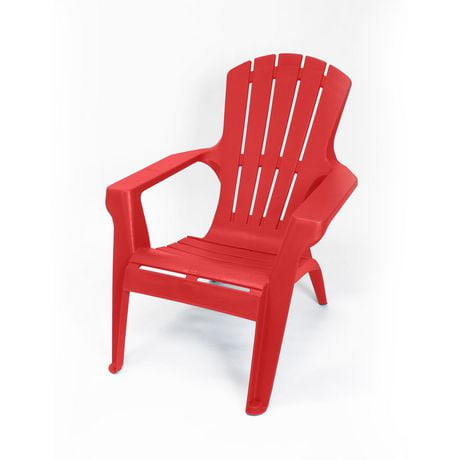 Gracious Living Adirondack Chair, Red, Patio Chair