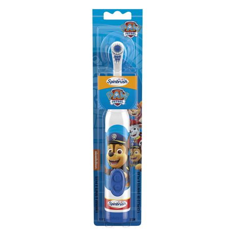 ARM & HAMMER Kids Spinbrush Paw Patrol Battery Toothbrush, 1 Powered Toothbrush