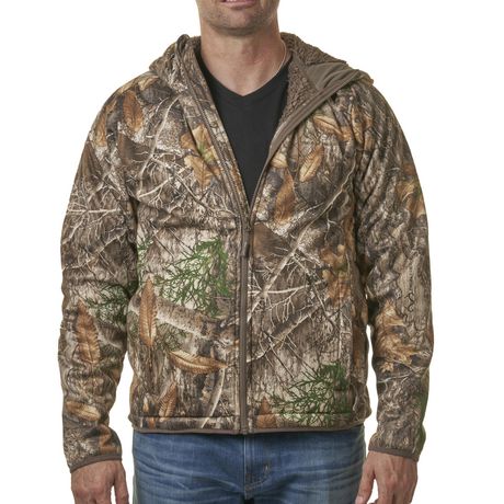 Realtree Edge Men's Windproof Sherpa Lined Jacket | Walmart Canada