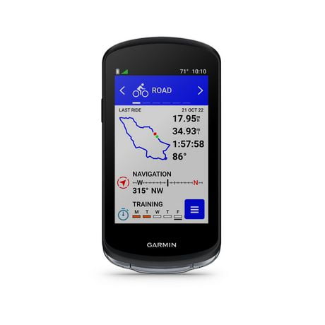 Compteur de vélo Garmin Edge® 1040 avec GPS - Appareil uniquement - Noir
