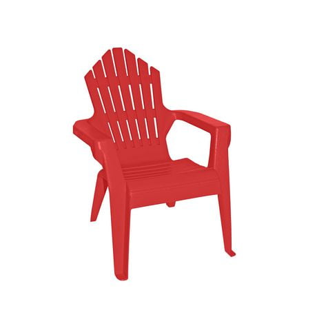 fauteuil adirondack d'enfant, rouge chaise d'enfant