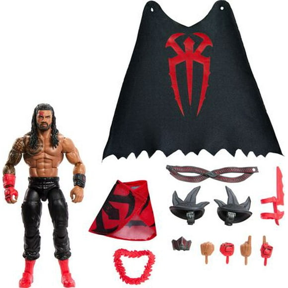 WWE X Teenage Mutant Ninja Turtles Roman Reigns Elite Action Figure & Accessories Set, 6-inch Collectible