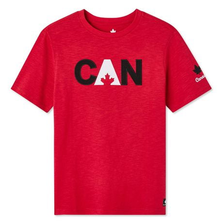 T-shirt avec imprimé graphique Canadiana collection non genrée pour enfants Tailles TP–TG