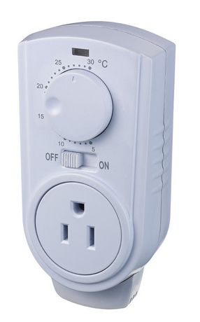 plug in electric heater with thermostat