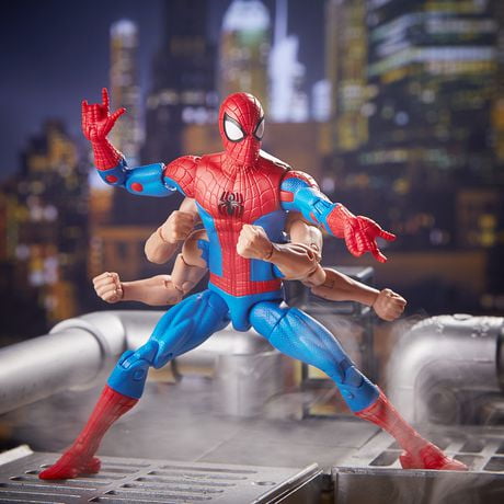 six arm spider man action figure