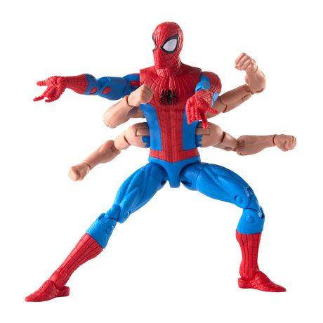 six armed spider man marvel legends