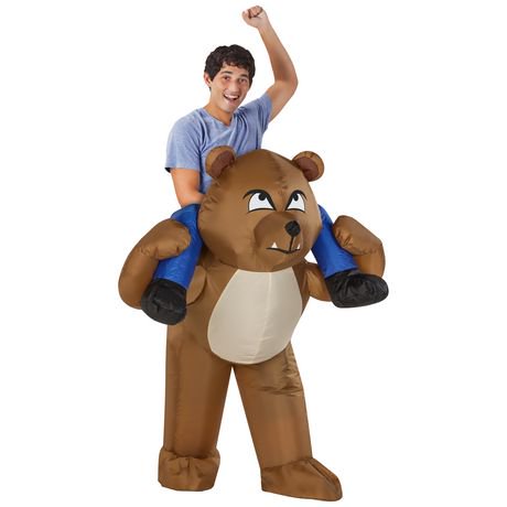 Airblown Inflatable Illusion Bear Rider Costume | Walmart Canada